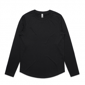 Wo's Curve L/S Tee - 4055