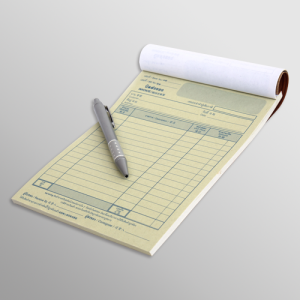 2 Part Invoice Books