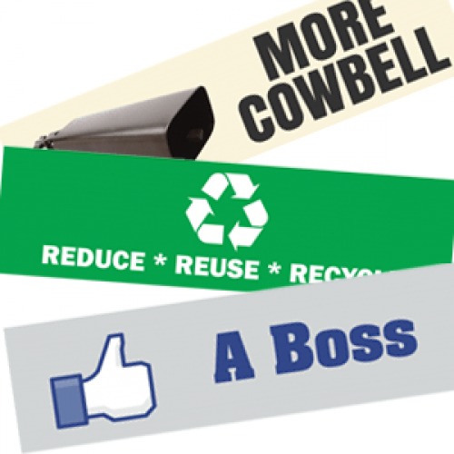 Full Colour Vinyl Bumper Stickers Print Shop Online