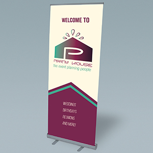 Banner Vinyl With Stand