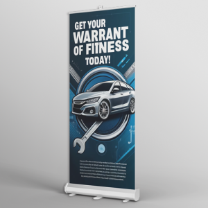 Banner Vinyl With Stand