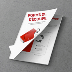Guide de la forme de découpe