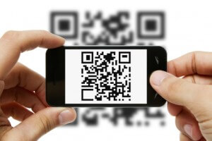 Carte de visit avec QR code