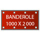 Bandrole 1000 x 2000 mm