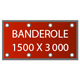Bandrole 1500 x 3000 mm