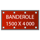 Bandrole 1500 x 4000 mm