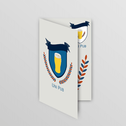 Carte de visite double