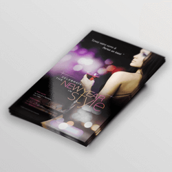 flyer 250g + pelliculage brillant 1 face
