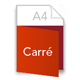 Gabarit 2 volets carre Large