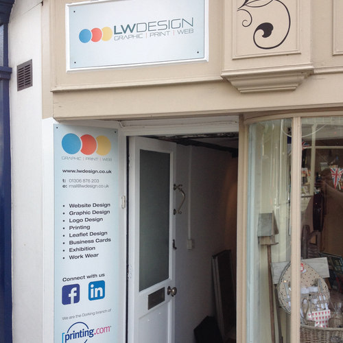 Printing, design and web in Dorking
