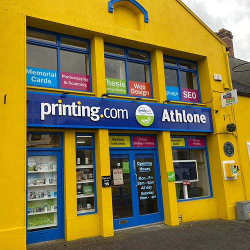 Printing, design and web in Athlone