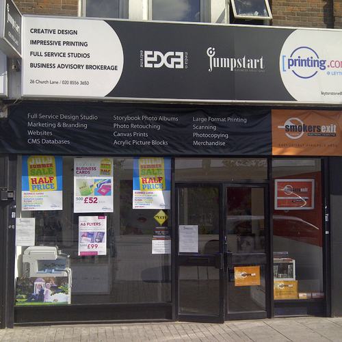 Printing, design and web in London - Leytonstone