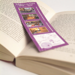 400gsm Silk Bookmarks