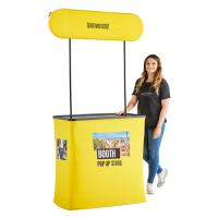 Branded Booth Fabric Stand