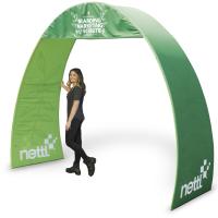 Fabric Arch Display