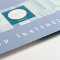 400gsm Silk Invitations