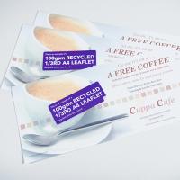 100gsm Recycled Leaflets