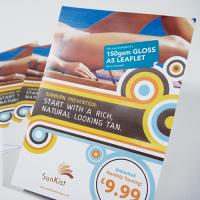 150gsm Gloss Leaflets