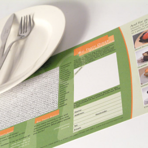 Budget placemats