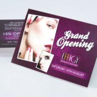 Medium weight card: Matt Laminated front