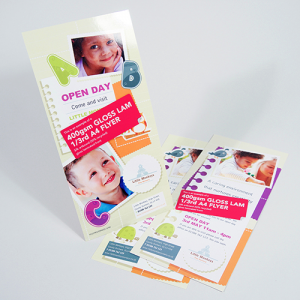 350gsm Gloss Laminated Flyers