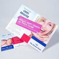 450gsm Soft Touch Matt Laminated Flyers