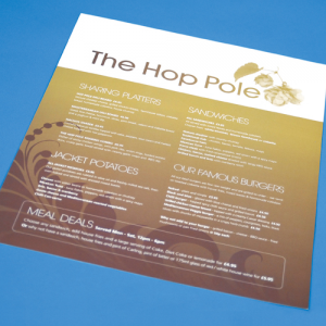 Flyers 400g mat + pelliculage mat 2 faces
