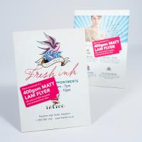 400gsm Matt Laminated Flyers
