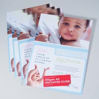 300gsm Uncoated Flyers