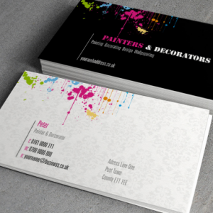 UKM 350gsm Uncoated Business Card