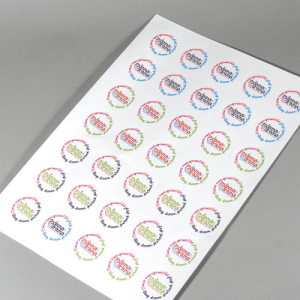 Custom Shape Sticker Sheets