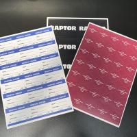 Custom Shape Sticker Sheets