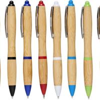 Bamboo Curvy Ballpoint Pen