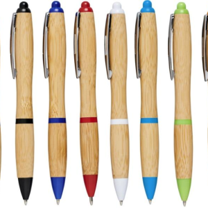 Bamboo Curvy Ballpoint Pen