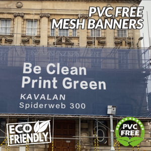 PVC-vrije Eco Mesh Banners