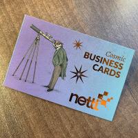 Digital Foiled Grand Suede Business Cards