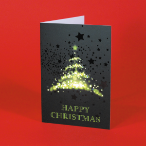 400gsm Spot Gloss Christmas Cards