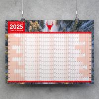 170gsm Silk Wallplanners