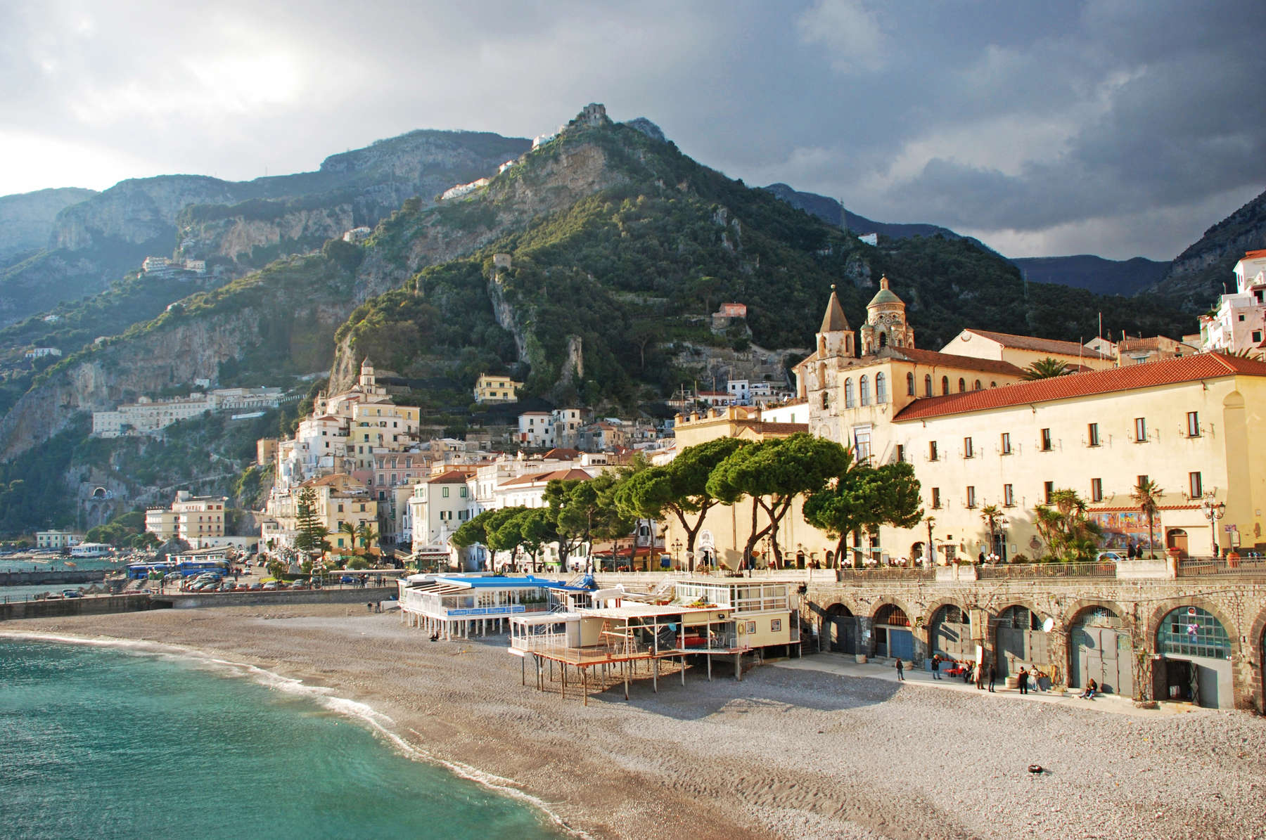 Amalfi coast view