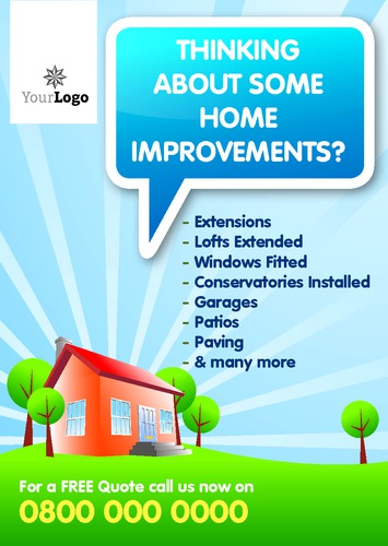 Home Maintenance A5 Leaflets by Tony Elmore
