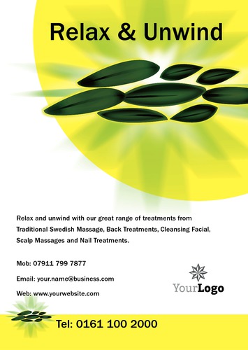 Beauty Salon A5 Flyers by Neil Watson