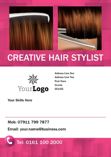 Beauty Salon A5 Flyers by Neil Watson