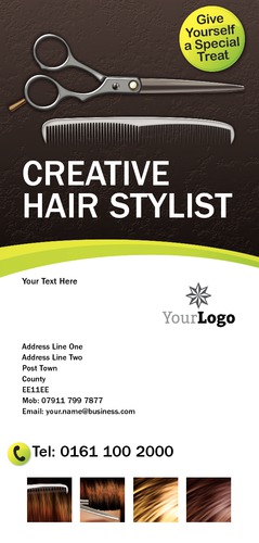 Beauty Salon 1/3rd A4 Flyers by Neil Watson