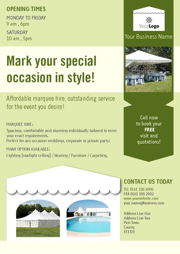 Event Organisers A5 Flyers by C V