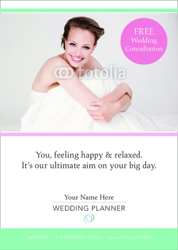 Wedding Planners A5 Leaflets by Kirsty Murray
