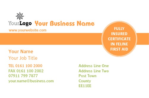 Pet Care Business Card  by C V