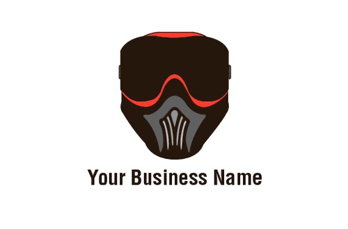 Paintball Business Card  by Rebecca Doherty