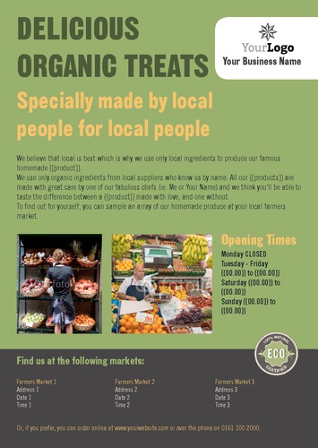 Grocery Store A5 Leaflets Grocery Store A5 Leaflets by C V
