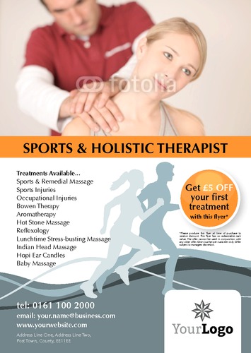 Physiotherapists A5 Flyers by Paul Wongsam