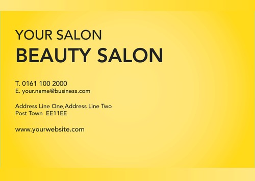 Salon Business Card  by Edward Augusto